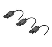 sourcing map 3PCS High Sensitivity Quick Switch Trigger Button for TIG Welding Torch & Plasma Cutter Torch (Black, Trigger, Manual)