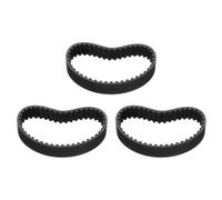sourcing map 3pcs HTD-5M Rubber Timing Belt 44 Teeth, 220mm Pitch Length x 15mm Width x 3.6mm Height, Closed Loop Pulley Timing Belt