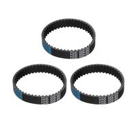 sourcing map 3pcs HTD-5M Rubber Timing Belt 45 Teeth, 225mm Pitch Length x 15mm Width x 3.6mm Height, Closed Loop Pulley Timing Belt