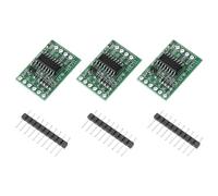 sourcing map 3pcs HX711 Weighing Sensor Dual-Channel 24 Bit Precision A/D, 16 x 24mm Module Weighing Pressure Sensor for DIY Electronic Kitchen Scale Kit