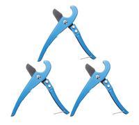 sourcing map 3pcs Irrigation Tubing Cutter PVC Pipe Cutter Tool Plastic Tube Cutter Rubber Hose Cutter Shears for Cutting 1-1/4" PEX PP Tube