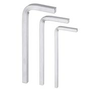 sourcing map 3pcs L-Shaped Square Head Wrench 3mm/4mm/5mm Carbon Steel L-Key 4 Points Metric Bolt Wrenches Repairing Tool for Basic Home Repair DIY Project and General Applications