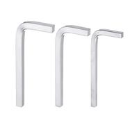 sourcing map 3pcs L-Shaped Square Head Wrench 6mm 7mm 8mm CR-V L-Key 4 Points Metric Bolt Wrenches Repairing Tool for Basic Home Repair DIY Project and General Applications