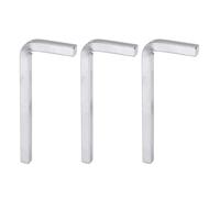 sourcing map 3pcs L-Shaped Square Head Wrench 8mm Carbon Steel L-Key 4 Points Metric Bolt Wrenches Repairing Tool for Basic Home Repair DIY Project and General Applications