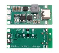 sourcing map 3pcs Lithium Battery Boost Charging Module Multi-Cell 2S 3S 4S Type-C to 8.4V 12.6V 16.8V Adjustable Step-Up Charger Board for Li-Po Polymer Power Bank(3S 2A)