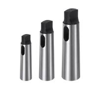 sourcing map 3PCS Morse Taper Adapter MT2-1、MT3-2、MT4-3 Accuracy 0.02mm High-Carbon Steel Drill Sleeve Reducing Morse Taper Center Sleeve Reducing Drill Chuck Sleeve for Lathe Milling Part