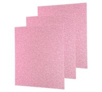 sourcing map 3Pcs Pink Glitter Acrylic Sheets 1/8" Thickness 8" x 8" Glossy PMMA Fluorescent Plastic Sheets Extruded Translucent Blanks for DIY Art Crafting Laser Cutting & Engraving