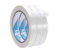 sourcing map 3Pcs Poly Bag Sealing Tape, 9/16" x 98.4 Yard Plastic Bag Sealer Tape Packaging Sealing for Shops Packaging Food Vegetable Meat Cake Bread Freezer Ice, White