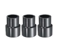 sourcing map 3pcs PVC Reducing Coupling 1-1/4 x 1" Increaser/Reducer Coupling Pipe Fittings Adapter DWV Duct Reducer for Sewer Plumbing Drain Pipe Water Supplies Build Garden