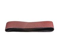 sourcing map 3pcs Sanding Belts 102 x 914mm Belt Sander Paper 80 Grit Aluminum Oxide Sandpaper Belt for Sanding Polishing Wood Metal Paint