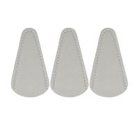 sourcing map 3Pcs Scissors Sheath, 2.9" x 1.5" Scissors Cover Protector PU Leather Portable Collect Bags for Eyebrow Trimming Beauty Tool Protection, Gray Purple