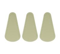 sourcing map 3Pcs Scissors Sheath, 2.9" x 1.5" Scissors Cover Protector PU Leather Portable Collect Bags for Eyebrow Trimming Beauty Tool Protection, Light Green