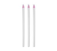 sourcing map 3pcs Sewing Fabric Pencils Sewing Mark Chalks Marking and Tracing Tools Sewing Supplies Accessories, White