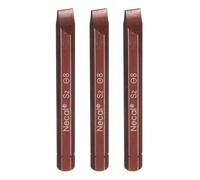 sourcing map 3pcs SL8 Slotted Screwdriver Bit 5/16" Hex Shank 80mm/3.15" Length Magnetic Flat Head Hex Bits S2 Steel Screw Driver Bit for Impact Electric Screw Driver Power Tools, Red