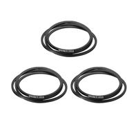 sourcing map 3Pcs SPZ-1700 Drive Wedge Belts V-Belt Industrial Power Rubber Transmission Belt 1700mm Pitch Girth,10mm Width, 8mm Height, 1713mm Outer Girth