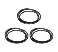 sourcing map 3Pcs SPZ-1800 Drive Wedge Belts V-Belt Industrial Power Rubber Transmission Belt 1800mm Pitch Girth,10mm Width, 8mm Height, 1813mm Outer Girth