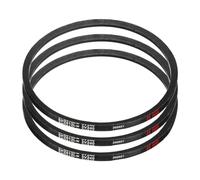 sourcing map 3Pcs SPZ-612 Drive Wedge Belt V-Belt Industrial Power Rubber Transmission Belt 612mm Pitch Girth,10mm Width, 8mm Height, 625mm Outer Girth