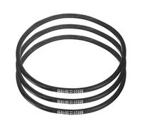 sourcing map 3Pcs SPZ-710 Drive Wedge Belt V-Belt Industrial Power Rubber Transmission Belt 710mm Pitch Girth,10mm Width, 8mm Height, 723mm Outer Girth