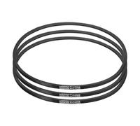 sourcing map 3Pcs SPZ-900 Drive Wedge Belts V-Belt Industrial Power Rubber Transmission Belt 900mm Pitch Girth,10mm Width, 8mm Height, 913mm Outer Girth