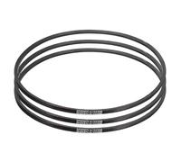 sourcing map 3Pcs SPZ-987 Drive Wedge Belts V-Belt Industrial Power Rubber Transmission Belt 987mm Pitch Girth,10mm Width, 8mm Height, 1000mm Outer Girth