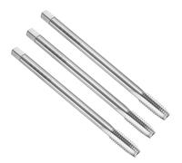 sourcing map 3pcs Straight Flute Screw Taps 3/8-16 UNC 2B Thread 5" Extra Long HSS6542 Machine Threading Milling Tap Tapping Tools