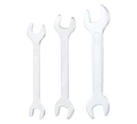 sourcing map 3pcs Super Thin Double Open End Wrench 10mm x 13mm 12mm x 14mm 16mm x 18mm Metric Ultra Thin U-Shaped Spanner Carbon Steel Dual Open-End Wrenches for Tight Space