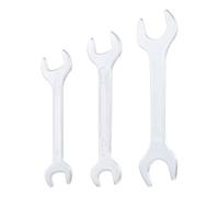 sourcing map 3pcs Super Thin Double Open End Wrench 13mm x 16mm 14mm x 17mm 22mm x 24mm Metric Ultra Thin U-Shaped Spanner Carbon Steel Dual Open-End Wrenches for Tight Space