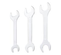 sourcing map 3pcs Super Thin Double Open End Wrench 14mm x 17mm 16mm x 18mm 22mm x 24mm Metric Ultra Thin U-Shaped Spanner Carbon Steel Dual Open-End Wrenches for Tight Space