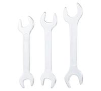 sourcing map 3pcs Super Thin Double Open End Wrench 16mm x 18mm 17mm x 19mm 22mm x 24mm Metric Ultra Thin U-Shaped Spanner Carbon Steel Dual Open-End Wrenches for Tight Space