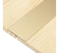 sourcing map 3Pcs T-Molding Transition Strips, 9m x 60mm (L x W) Aluminium Alloy Floor Flat Divider Strip Vinyl Flooring Edging Trim for Floor Gaps Doorways, Brushed Bronze