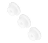 sourcing map 3pcs T-Shaped Silicone Plugs 20mm 13/16 Inch Dia Snap in Plug Hole Seal Cover Round Rubber Stopper for Kitchen Rubber Bulkheads Waterproof Sealing Plugs White