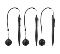 sourcing map 3pcs Touch Resistive Screen Pen Spring Resistance Pen for Car Navigation GPS POS, Black