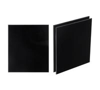 sourcing map 3pcs Welding Lens 5.24" x 4.5" Shade 12 Glass Replacement Welding Lenses Darkening Filter Plates for Welding Helmet, Black