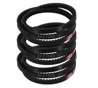 sourcing map 3pcs XPZ1040 EPDM V-Belt, Wedge Section Cut Edge Cogged Industrial Rubber V Belt 10mm Width x 1040mm Pitch Circumference