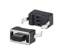 sourcing map 3x6x5mm Panel Mini/Micro/Small PCB Momentary Tactile Tact Push Button Switch DIP 50PCS