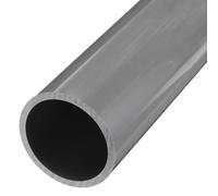 sourcing map 4.3 Inch PVC Rigid Tube Round Pipe 96.8mm ID 110mm OD 500mm Light Grey High Impact for Water Pipe, Crafts, Decoration, Cable Sleeve