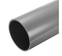 sourcing map 4.33 Inch PVC Rigid Tube Round Pipe 101.6mm ID 110mm OD 12" High Impact for Water Pipe, Aquarium, Fish Tank, Greenhouse Garden, Grey