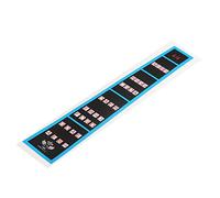 sourcing map 4/4 Violin Finger Guide Violin Fingerboard Stickers Fretboard Guide Labels Markers Black for 4/4 Violins Practice Beginners