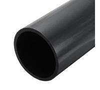 sourcing map 4.49 Inch PVC Rigid Tube Round Pipe 104mm ID 114mm OD 12" High Impact for Water Pipe, Aquarium, Fish Tank, Greenhouse Garden, Deep Grey