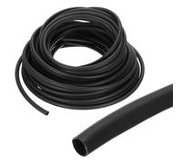 sourcing map 4.8mm Heat Shrink Tubing Waterproof, 3:1 Dual Wall Marine Adhesive Lined Industrial Heat Shrink Tube Wiring Wrap 41ft 3/16 Inch, Black-12.5m