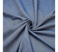 sourcing map 4 oz Denim Fabric, 1 Yard 66 Inch Width Cotton Denim Upholstery Fabric by the Yard for DIY Craft Sewing Quilting Clothes Jean Material, Bright Blue