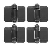 sourcing map 4 Pack Heavy Duty Weldable Hinges, 2.76" x 3.74" x 0.17" Weld on Butt Hinge Corrosion and Rust Resistant Folding Metal Gate Hinges for Trailer Doors