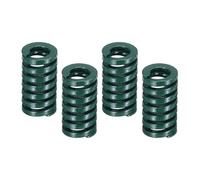 sourcing map 4 Pcs 3D Printer Die Spring, 16mm OD 30mm Length Light Load Compression Mould Die Spring for Mechanical Equipment 3D Printer Electric Part Accessories, Green