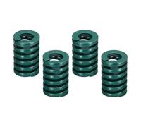 sourcing map 4 Pcs 3D Printer Die Spring, 20mm OD 30mm Length Light Load Compression Mould Die Spring for Mechanical Equipment 3D Printer Electric Part Accessories, Green