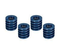 sourcing map 4 Pcs 3D Printer Die Spring, 40mm OD 40mm Length Light Load Compression Mould Die Spring for Mechanical Equipment 3D Printer Electric Part Accessories, Blue