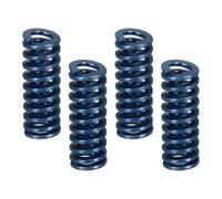 sourcing map 4 Pcs 3D Printer Die Spring, 6mm OD 15mm Length Light Load Compression Mould Die Spring for Mechanical Equipment 3D Printer Electric Part Accessories, Blue