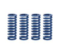 sourcing map 4 Pcs Blue Compression Springs, 1/2" OD, 1-1/4" Length, Light Load 3D Printer Compression Mould Die Springs for Mechanical Equipment Printer Accessories (0.052"x0.092" Coil Wire)
