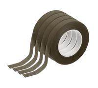 sourcing map 4 Pcs Brown Floral Tape 1/2" x 29.5 Yards Florist Wrap Adhesive Tape Flower Arrangements Supplies for Artificial Flowers Bouquet Stem Wrapping Floral Crafts Wedding Bouquet