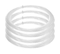 sourcing map 4 Pcs Clear Fishing Line Wire 630ft Nylon Fishing String Wire 0.5mm Monofilament Invisible Cord for Hanging Decorations Balloon Crafts Jewelry Beading Making