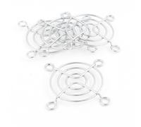 sourcing map 4 Pcs Cooling Fan Finger Guard Grill Metal Wire 50mm AC DC Computer CPU
